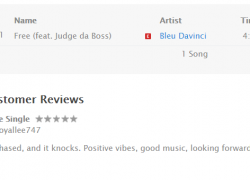 Free (feat. Judge da Boss) –  Bleu Davinci