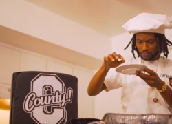 NC Madison Jay Cooks Purple Fried Chicken in New Visual “5th Dimension” @themadisonjay