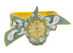 Blueface Cops New Custom Made Iced Out Watch Designed By Avianne and Co. Blueface Cops New Custom Made Iced Out Watch Designed By Avianne and Co.