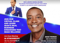 Business Mogul Maxwell Billieon & NBA Hall of Famer Isiah Thomas @MaxwellBillieon Business Mogul Maxwell Billieon & NBA Hall of Famer Isiah Thomas @MaxwellBillieon