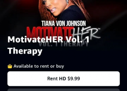 Tiana Von Johnson – MotivateHER Vol. 1 Therapy Is Now On Amazon